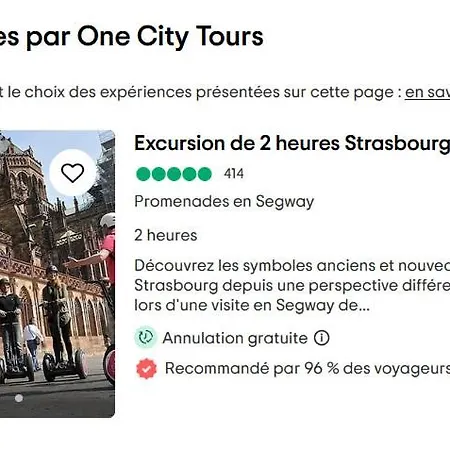 Apartament Strasbourg, Cosy Au Bord De L Eau *